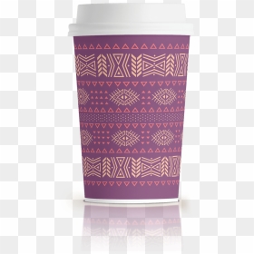 Cup Design Batik Paper, HD Png Download - lean cup png