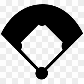 Library Of Baseball Decals Vector Library Download - Baseball Diamond Clip Art, HD Png Download - diamond outline png