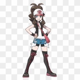 Hilda Pokemon Black And White, HD Png Download - shit png