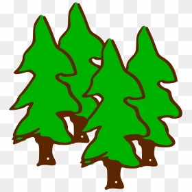 Cartoon Tree Drawing No Background, HD Png Download - spookyforest.png