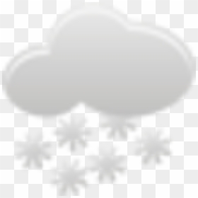 Clouds Snow - Snow Cloud Transparent Background, HD Png Download - snowfall png