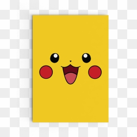 Pikachu Kawaii Face - Illustration, HD Png Download - kawaii face png