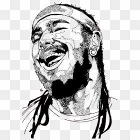 Model Image T Shirt - Post Malone Png Logo, Transparent Png - post malone png