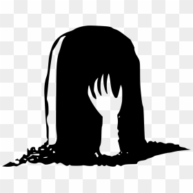 Zombie - Vector Zombie Hand Coming Out Of Grave, HD Png Download - zombie hand png