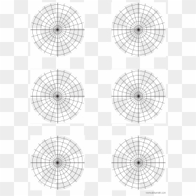 Polar Plane Graph Paper Main Image - Circle, HD Png Download - graph paper png