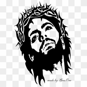 Png Clipart Download - Jesus Stickers, Transparent Png - crown silhouette png