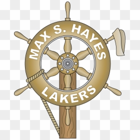 School Logo - Blue Peace Sign, HD Png Download - lakers logo png