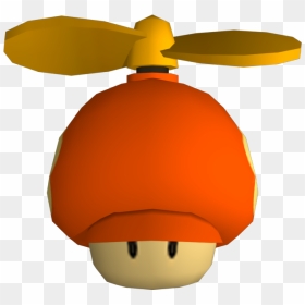 Mario Clipart Mario Mushroom, Mario Mario Mushroom - Mario Propeller New Super Mario Bros Wii, HD Png Download - mario mushroom png