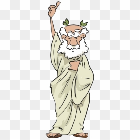 Ancient Greek Old Man, HD Png Download - hitler mustache png
