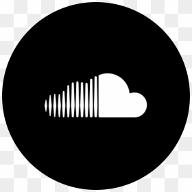 Html5 Icon - Black And White Soundcloud Logo, HD Png Download - soundcloud icon png