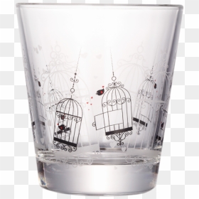 Friends Bird Cage Water Glass, HD Png Download - nicolas cage face png