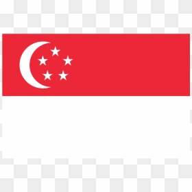 Sg Singapore Flag Icon - Singapore Flag Png, Transparent Png - red flag png