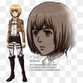 Shingeki No Kyojin Characters - Eren Yeager, HD Png Download - vhv