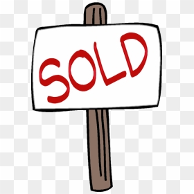 10 Am 80850 Email9b - Clip Art House Sold Signs, HD Png Download - sold sign png