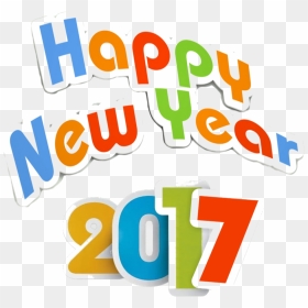 Thumb Image - Graphic Design, HD Png Download - happy new year 2017 png