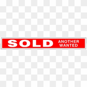 Carmine, HD Png Download - sold sign png