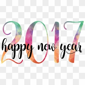 Happy New Year 2017 Png, Transparent Png - happy new year 2017 png