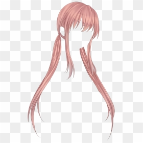 Anime Girl Base With Hair, HD Png Download - 700x700 (#6774435