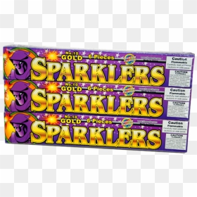 Gold Fireworks Sparklers - Phantom Fireworks, HD Png Download - sparkler png