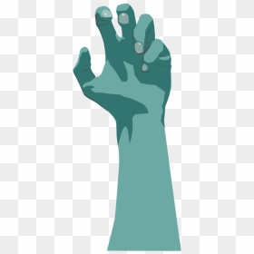 Transparent Arms Zombie - Hand Zombie Vector Png, Png Download - zombie hand png