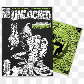 Unlocked, HD Png Download - comic book png