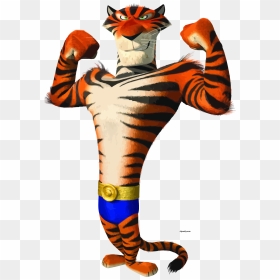 Vitaly Tiger Power Clipart Png - Madagascar 3 Europe's Most Wanted Vitaly, Transparent Png - power png