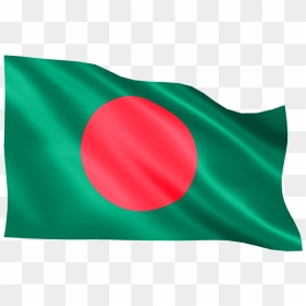 Bangladesh Flag Png By Mtc Tutorials - Bangladesh Flag Transparent Background, Png Download - red flag png