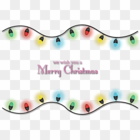 Holiday Light Png Clipart - Merry Christmas Lights Png, Transparent Png - christmas light png