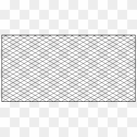 Isometric Grid - 30 Degree Isometric Grid, HD Png Download - graph paper png