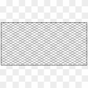 Isometric Grid - 30 Degree Isometric Grid, HD Png Download - graph paper png