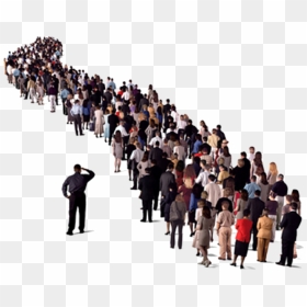 People In Queue Png, Transparent Png - crowd of people png