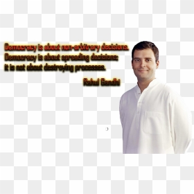 Rahul Gandhi Quotes Png Photo Background - Rahul Gandhi, Transparent Png - quotes png