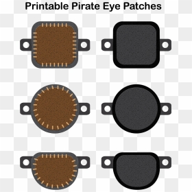 Pirate Eye Patch For Kids , Png Download - Eyepatch, Transparent Png - eyepatch png
