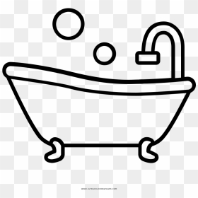 Outstanding Tub Coloring Page A Ordable Bathtub Fun - Coloring Images Of A Tub, HD Png Download - fun png
