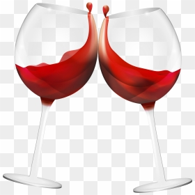 Library Of Wineglass Png Royalty Free Stock Free Png - Wine Glasses Transparent Background, Png Download - transparent glass png