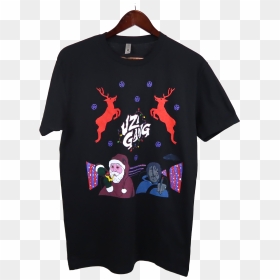 Lil Uzi Vert Christmas T-shirt - Active Shirt, HD Png Download - lil uzi vert png