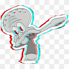 Transparent Tentacles Png - Dabbing Squidward Transparent Background, Png Download - tentacles png