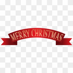 Transparent Christmas Text Png - Royalty Free Christmas Banner, Png Download - merry christmas text png