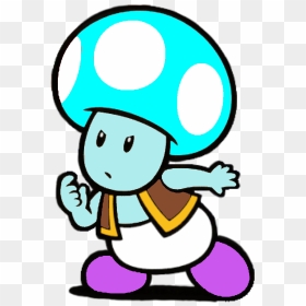 Cartoon Clipart , Png Download - Mario Toad 2d Artwork, Transparent Png - tentacles png