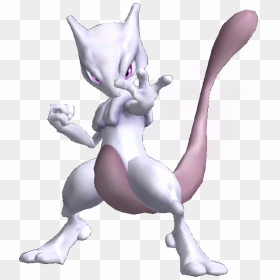 Mewtwo Png Smash - Ssbm Mewtwo Render, Transparent Png - mewtwo png