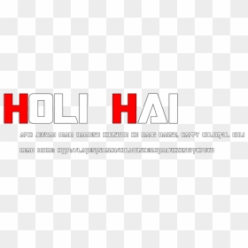 Holi Hd Png Text, Transparent Png - happy holi text png