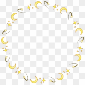 Stars Star Moon Emoji Crown Sparkle Edit Cute Kawaii - Star And Moon Edit, HD Png Download - kawaii face png