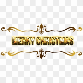 Merry Christmas Word Png Free Download - Merry Christmas Word Png, Transparent Png - merry christmas text png