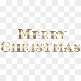 Merry Christmas Text Transparent Clip Art Image, HD Png Download - merry christmas text png