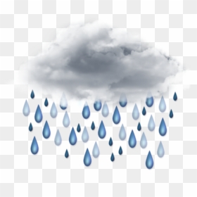 Transparent Raindrops Clipart Png - Transparent Background Rain Clipart, Png Download - raindrops png