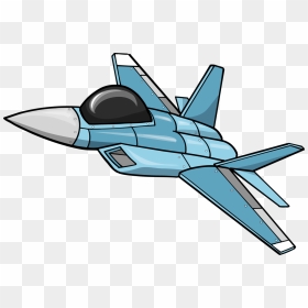 Vector Royalty Free Download Airplane Aircraft Fighter - Jet Clipart, HD Png Download - fighter jet png