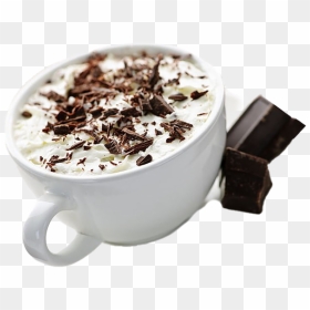 Hot Chocolate Glass Png Image - Hot Choclate Coffee Png, Transparent Png - hot chocolate png