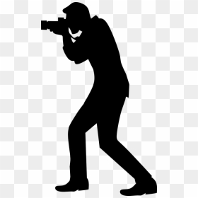 Photographer Silhouette, HD Png Download - photography vector png