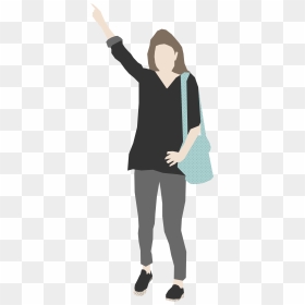 Person Png Architecture Drawing, Transparent Png - crowd of people png