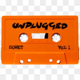 Image Of Unplugged Vol 1 Cassette Tape - Orange, HD Png Download - cassette tape png